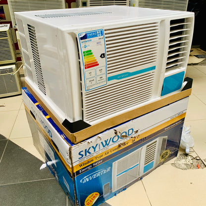 1 Ton window Inverter Ac Skyiwood Brand New Model 2025 | 14000BTU