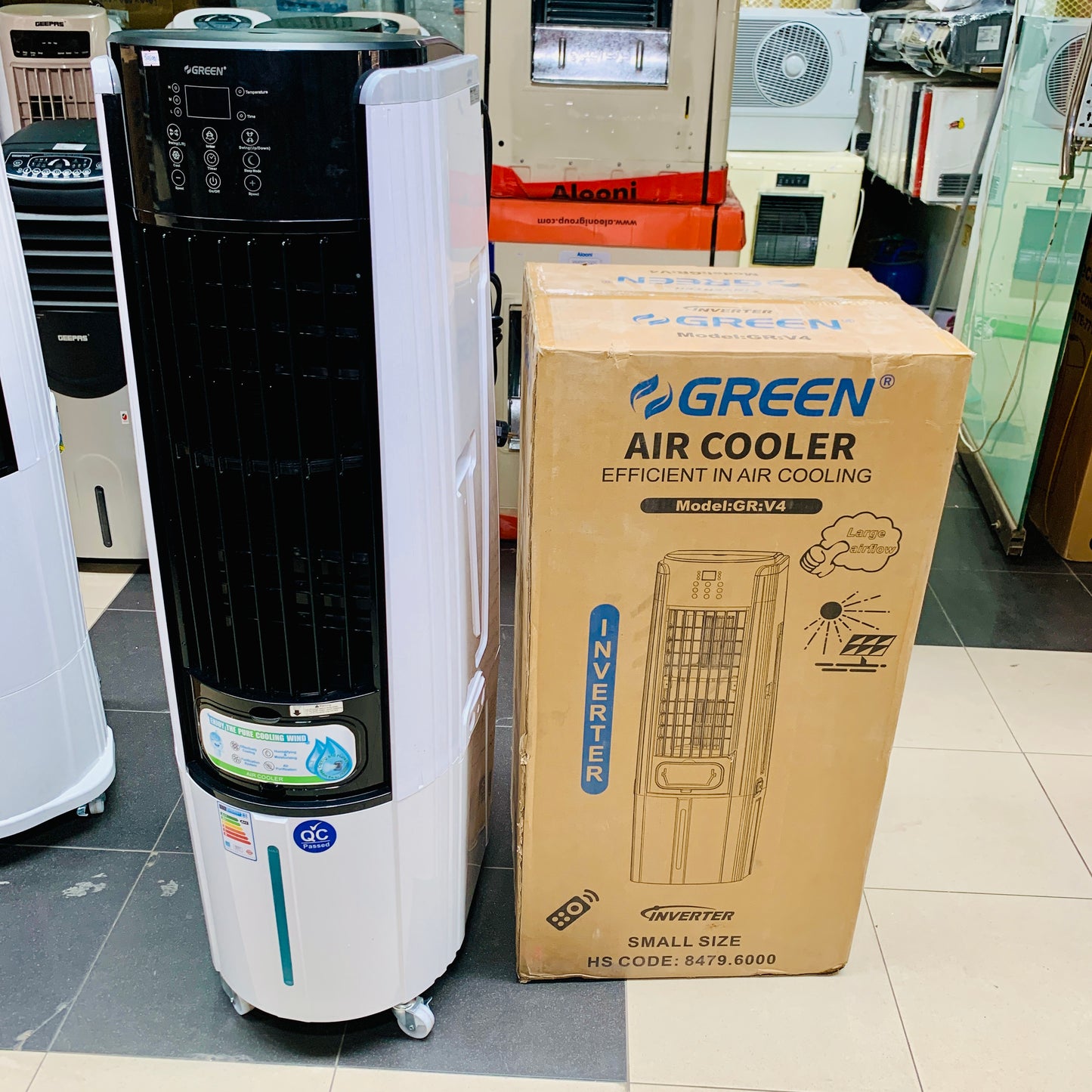 Green Duble Blower Chiller Cooler GR-V4 | Model 2025 | Made in IRAN