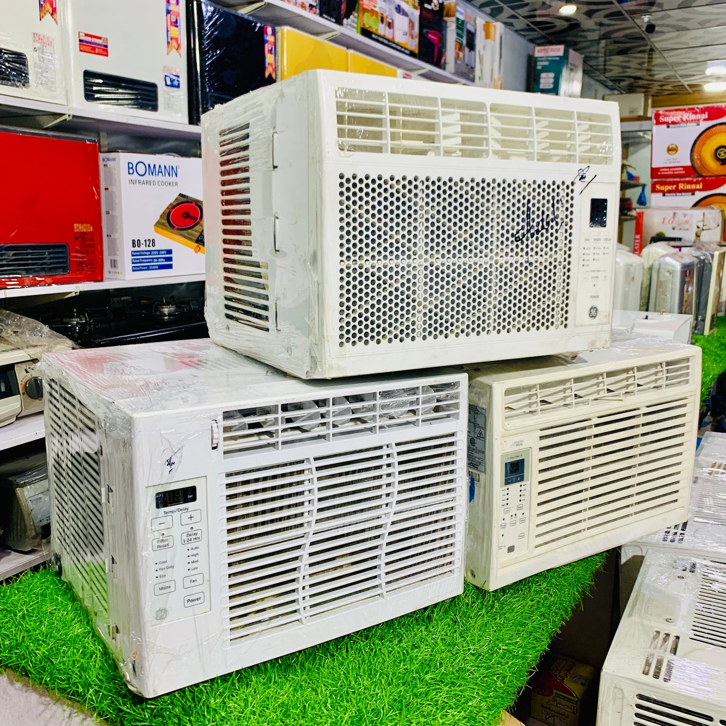 0.5 Ton Imported Window Ac 110V Touch Panel (A Condition 9/10)