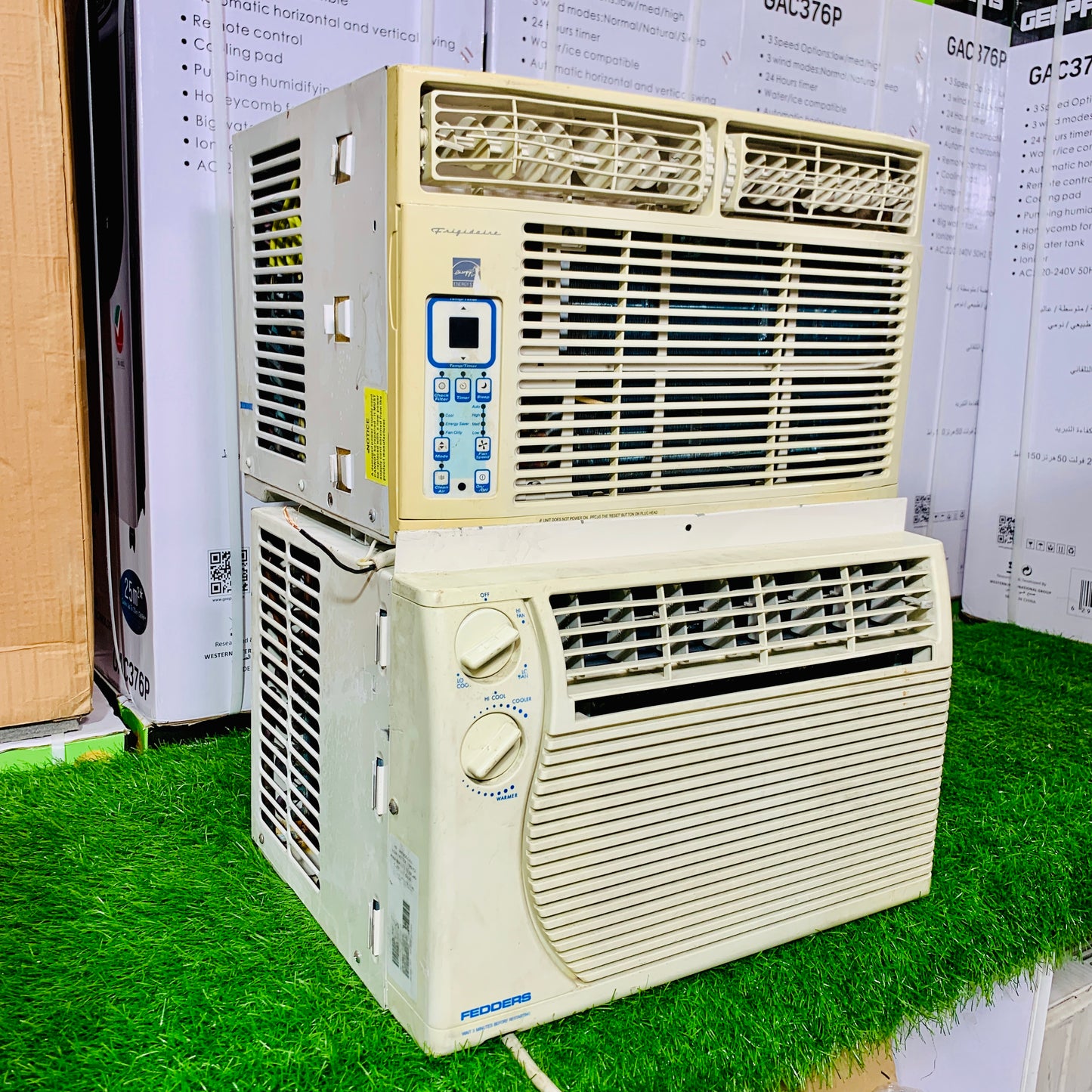 0.75 Ton Imported Window Ac 110V (A Condition 8/10)