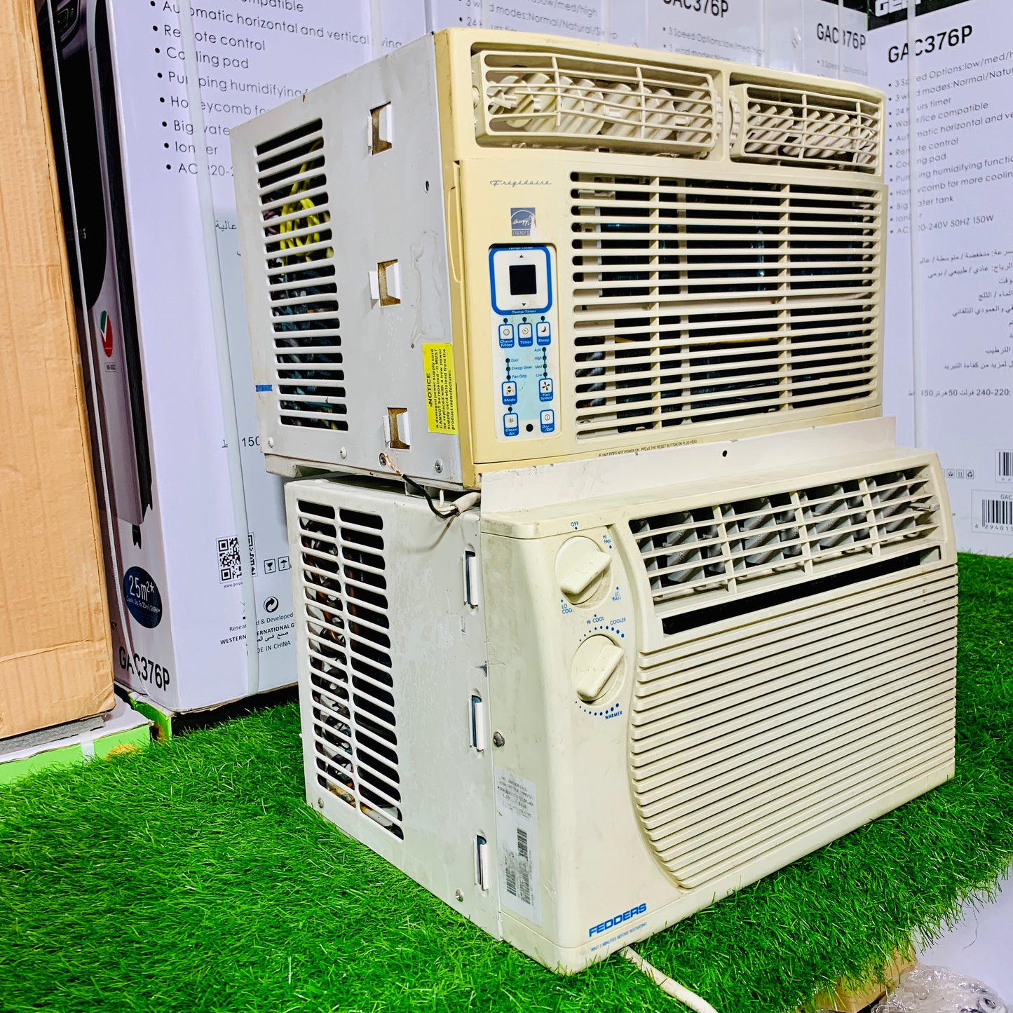 0.75 Ton Imported Window Ac 110V (A Condition 8/10)