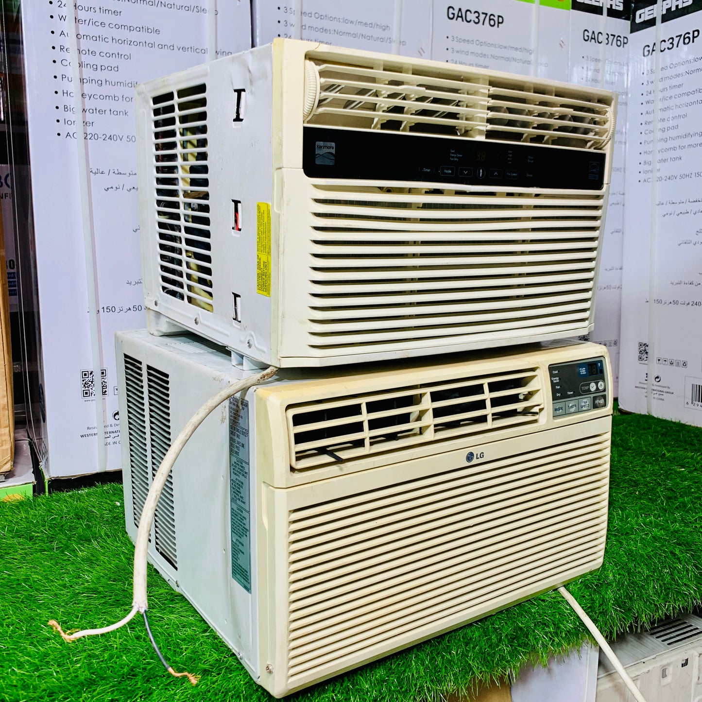 0.75 Ton Imported Window Ac 110V (A Condition 9/10)