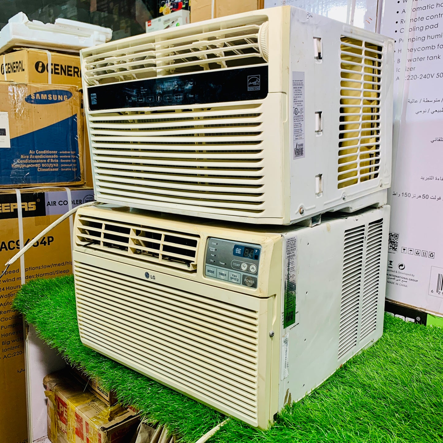 0.75 Ton Imported Window Ac 110V (A Condition 9/10)