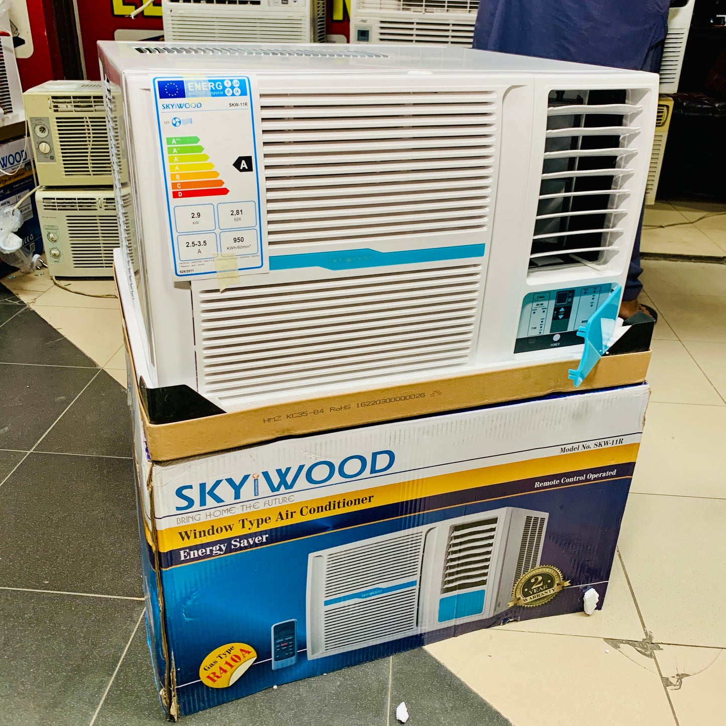 0.85 Ton window Skywood inverter 2025 Model | 11000 Btu